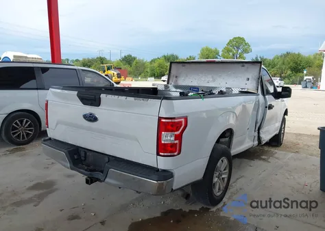 2018 Ford F-150 Xl from USA, damaged, VIN 1FTMF1CB6JKC60606